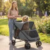 PawHut – skládací kočárek pro psy, vhodný pro velké a Náhled obrázku produktu 2