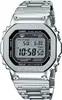 A close-up studio shot of a silver G-Shock watch. Podgląd zdjęcia produktu