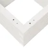 Pflanzkübel Weiß 40x40x23 cm Massivholz Kiefer Produktbild-Vorschau 7