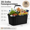 Einkaufskorb Faltbar 30L mit Edelstahlrahmen, bis 25 kg Produktbild-Vorschau 4