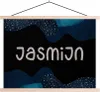 MuchoWow® Textilposter Jasmin - Pastell - Mädchen 40x30 cm Produktbild-Vorschau 1