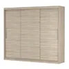 Schwebetürenschrank Alba 250 cm Sonoma/Sonoma, ohne Spiegel Produktbild-Vorschau 2