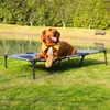 LZQ Hundeliege Hundebett mit Baldachin Haustierbett für Produktbild-Vorschau 8