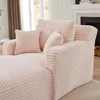 Chaiselongue Sofa aus Cord mit Bettfunktion - Polstersofa & Produktbild-Vorschau 5