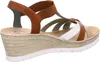 Rieker 61995-81 Schuhe Damen Plateau Keil Sandalen , Produktbild-Vorschau 36