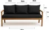 Cuscini per panchina da giardino Nero| Seduta 160x50x7 + Anteprima dell’immagine prodotto 8