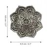 Räucherstäbchenhalter - Schale - Ornamentik - silber - Produktbild-Vorschau 5