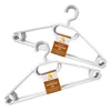 Kunststoff Kleiderbügel mit Hosenstange - weiß / 20er Pack Produktbild-Vorschau 1