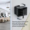 Extralink rackový rozvádzač 19" 12U 600x600 AZH čierny Náhľad obrázku produktu 3