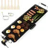COSTWAY grill elektryczny 70 cm, nieprzywierający grill Podgląd zdjęcia produktu 1