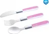 Canpol babies Nerezový příbor Puntíky - růžový Náhled obrázku produktu 5