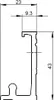 GU PSK Laufschiene P1213 966/200 EV1 L=3000 mm Produktbild-Vorschau 1
