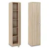 Schrank Mehrzweckschrank sonoma 40cm Breite 180cm Höhe mit Produktbild-Vorschau 1