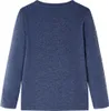 vidaXL Camicia a maniche lunghe per bambini blu scuro Anteprima dell’immagine prodotto 1