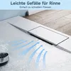 SONNI Sprchové vaničky Sprchová vanička 140 × 90 cm Biela Náhľad obrázku produktu 7