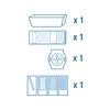7-teilige Multireibe EUROHOME® Produktbild-Vorschau 4