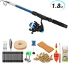Kombination aus Angelrute und Rolle, komplettes Kit 1,8 m Produktbild-Vorschau 1