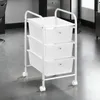 Badregal Rollwagen Rollcontainer GINA, mit 3 transparenten Produktbild-Vorschau 3