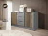 Furniture24 Kommode Nelly 2D3S Sideboard 155 cm mit Produktbild-Vorschau 3