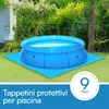 Meisterhome® Tappetino per piscina 9 pezzi à 50x50cm 2,25 Anteprima dell’immagine prodotto 2