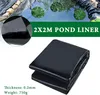 PVC Teichfolie 2M X 2M, Schwarz HDPE Teichfolien Produktbild-Vorschau 2