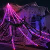 Spinnennetz-Lichter für Halloween-Dekorationen im Freien – Produktbild-Vorschau 3