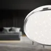 LED-plafondlamp - Chroomkleurig - Wit - Kunststof - Ø 28 cm Productafbeelding-voorbeeld 5