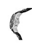 Side view of a watch with a black strap and silver casing. Náhled obrázku produktu