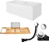 Badewanne Rechteck Set 5in1 180x80 mit Premium Produktbild-Vorschau 2