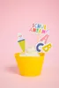 Partypicker Schulanfang 11cm - 8 Stück Produktbild-Vorschau 4