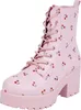 KOI Boot Damen Cherry Passion Platform Boots pink EU39 Produktbild-Vorschau 1