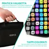 Extralink Set Pennarelli Alcol 100 Colori, Marker Disegno Anteprima dell’immagine prodotto 4