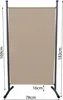 Paravent Outdoor Wetterfest 180 x 78 cm Beige | Raumteiler Produktbild-Vorschau 3