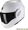 Kask motocyklowy SCORPION EXO-TECH EVO solidny biały XL Podgląd zdjęcia produktu 6