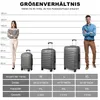 Hartschalen-Trolley Reisekoffer Trolley Großer Koffer Produktbild-Vorschau 9