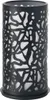 Duni bougeoir métal Twist Black look métal 140 x 75 mm Voir les images du produit 1