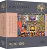 TREFL Wood Craft Origin Puzzle Neben dem Kamin 1000 Teile Produktbild-Vorschau 1