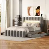 Letto imbottito Flieks 140x200cm con altoparlante USB e Anteprima dell’immagine prodotto 1
