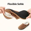 CRELIV Herren Hausschuhe gefüttert, warme Slip-On Produktbild-Vorschau 2