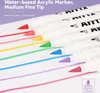 Akrylowe markery pędzelkowe ARRTX, 30 sztuk wtórnych Podgląd zdjęcia produktu 6