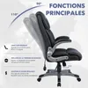 Kantoorkruk - COLAMY. Ergonomische kantoorkruk met hoge Productafbeelding-voorbeeld 12