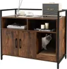 A cat is inside a cabinet designed for pets. Produktbild-Vorschau