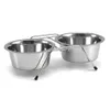 futterständer 1,1 Liter Edelstahl 35 x 17 cm silber Produktbild-Vorschau 5
