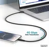 Digitus Kabel silikonowy USB, USB 40 Gb/s, 1 m, czarny, 1 Podgląd zdjęcia produktu 13