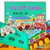 Montessori Sensorikbuch für Kinder Quiet Book mit Klett Produktbild-Vorschau 1