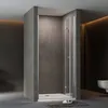 Nischentür Dusche Falttür Duschtür 70x185cm Duschabtrennung Produktbild-Vorschau 2