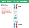 TUYA WiFi Disjoncteur intelligent 1P 63A avec mesure de la Voir les images du produit 4