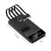 Powerbank mit 4 Kabeln und 2 USB Ports, Fast Charge, Produktbild-Vorschau 4