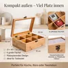 Boîte de rangement pour thé de la marque hausleben – Boîte Voir les images du produit 6