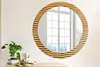 Ø80cm Modern Spiegel - Wandspiegel Wandmontage- Produktbild-Vorschau 2